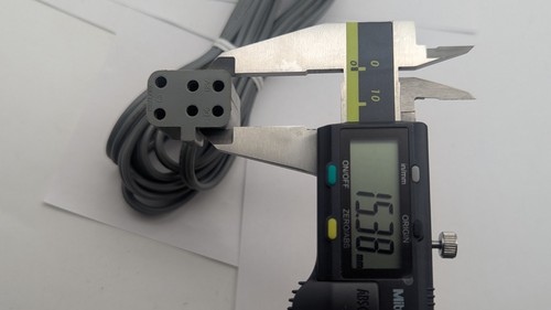 CABLE DE ALIMENTACIÓN PARA HITACHI TV Estado Sólido Vintage IA-51 Y OTROS 1969 - Imagen 15 de 16