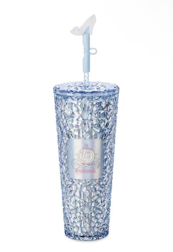 Disney Parks Cinderella 75th Anniversary Starbucks Tumbler Glas Slipper Strohhalm - Bild 3 von 3