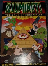 Illuminati: The Game of Conspiracy 2nd Edition by Steve Jackson SJG1387 Complete