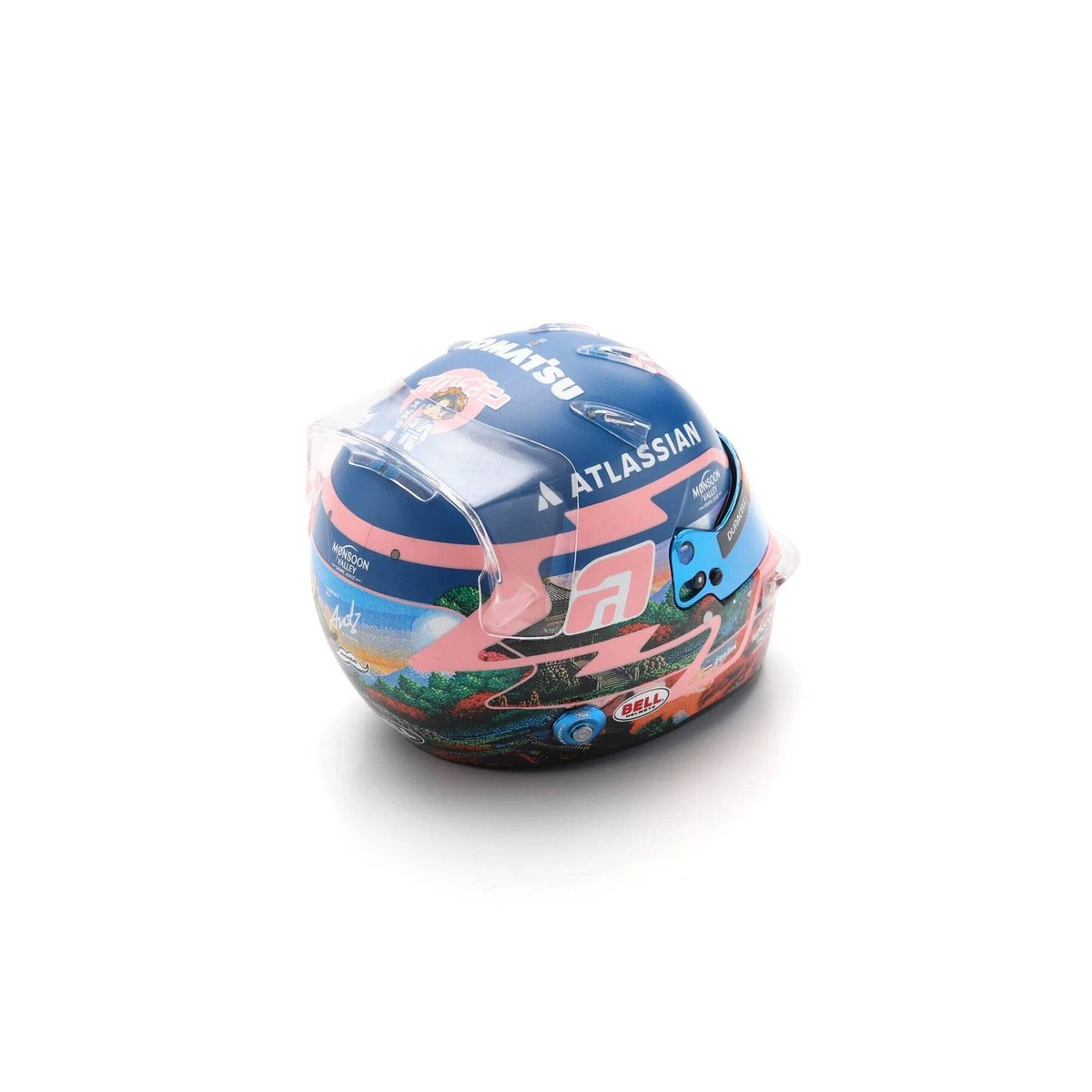 2025 Williams Racing Alex Albon Japan GP 1:5th Scale Helmet | eBay