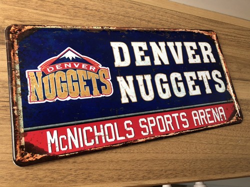 Metal sign Denver Nuggets vintage Denver Nuggets home stadium sign street sign - Picture 6 of 13