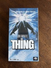 John Carpenter's The Thing (VHS, 1982) 1996 Release - Kurt Russell, Rob Bottin