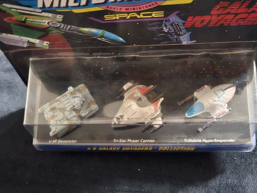 Galoob - Micro Machines Space - Babylon 5 and Galaxy Voyages 5 New Sealed Sets - Picture 9 of 21
