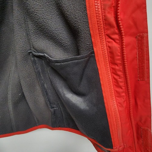 The North Face Boys Nimbostratus Triclimate jacket lined RED/GRAPHITE L 14/16 - Picture 10 of 15