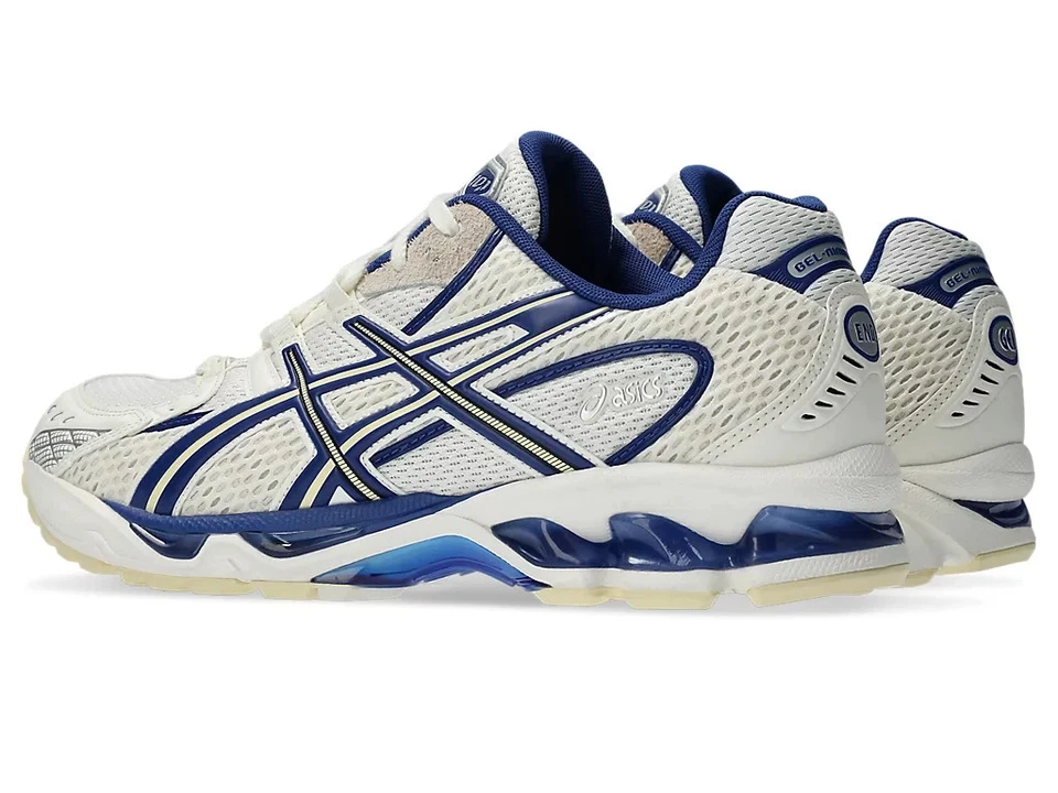 1203A875-250 FINE. Asics Gel-Nimbus 10.1 Snow White Sodalite Blue (uomo) - Immagine 2 di 4