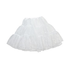 Women's Petticoat Elastic Waist Breathable Soft Tulle for Dance Prom Wedding