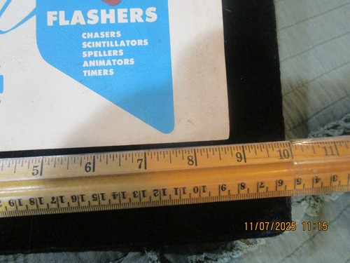 A.B. McMAHAN CO. Catálogo comercial de suministros e intermitentes de letreros de neón con precios de la década de 1940 - Imagen 15 de 16