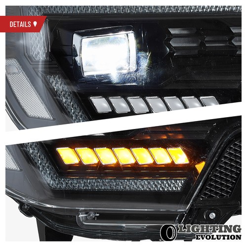 LED Headlights Startup Dynamic DRL for 2012-2014 2015 Toyota Tacoma Projector - Picture 13 of 18