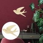 Keramik Vogel Wanddekoration Vogel Wand Skulptur Wandhängedekoration Schmuck