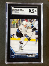 2005 Upper Deck Rookie Class Alex Ovechkin RC SGC 9.5