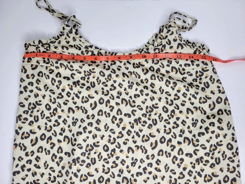 Canotta estiva Abercromie & Fitch taglia XS stampa ghepardo stampa animalier - Foto 9 di 10