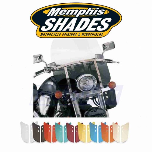 Memphis Shades Custom Lowers Plastics for 2004-2009 Honda VTX1300C - yx