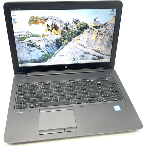 HP ZBook 15 G3  I7-6700HQ 2.60 GHZ 16 GB RAM 2*256GB NVME W11 Pro - Picture 1 of 9