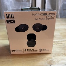 Altec Lansing NanoBuds True Wireless Bluetooth Noise Canceling Earbuds