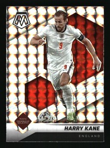 2021-22 Mosaic FIFA Road World Cup Silver Mosaic Prizm Harry Kane #35 England