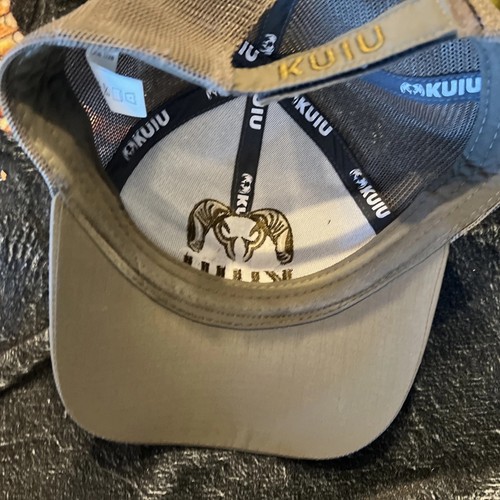Kuiu Mütze Herren Einheitsgröße oliv Kappe Strapback 4 Stück ultraleicht Jagd Logo Widder - Bild 8 von 9