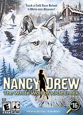 Nancy Drew: The White Wolf of Icicle Creek (2 PC discs only, 2007) Win XP, Vista