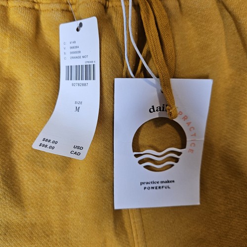 NWT Anthropologie Daily Practice Seamed Sweat Shorts Patch Pockets Size Medium - Picture 3 of 9