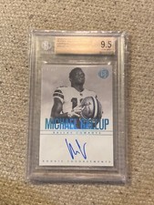 Michael Gallup 2018 encased rookie endorsements auto autograph #10/25 bgs 9.5