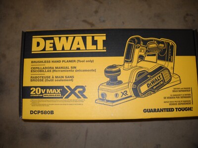 DEWALT DCP580B 20V MAX 3 1 4 Planer XR Brushless Cordless Li Ion New eBay