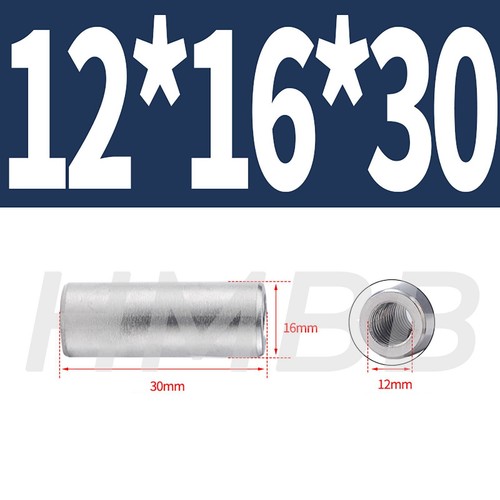 Rundmuffen Edelstahl V2A Distanzmuffen Muffe Verbindungsmuffen M3 bis M20 - Bild 65 von 77