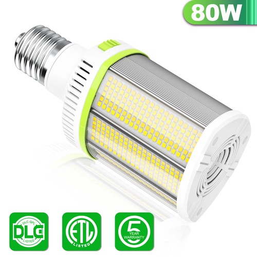 80W LED Retrofit Kits 5700K/5000K/4500K E39 Mogul Shoebox Area Corn Light Bulb - Picture 5 of 15