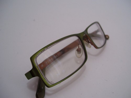 TOMMY HILFIGER Eyeglass Frame 49-16-135 Metal Olive Green TH 3242 - Picture 5 of 6