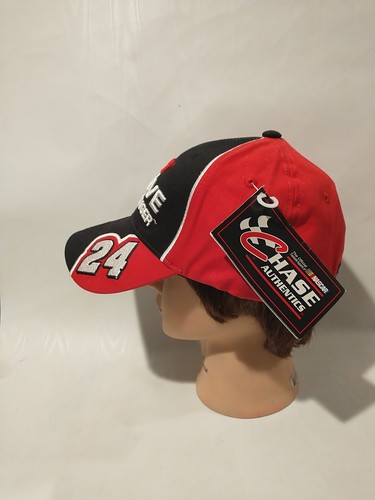 Chase Authentic JEFF GORDON NASCAR Drive To End Hunger AARP Racing Cap Size L/XL - Picture 4 of 9