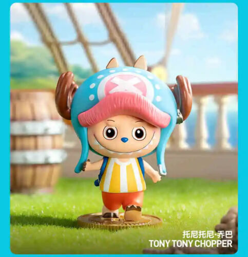 Monster labubu originale pezzo unico serie scatola cieca Labubu Luffygears Zoro Chopper - Foto 19 di 45