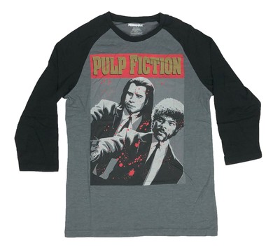 They Fiction They Live x Pulp Fiction Scene Black T-Shirt Vincent Vega Jules They Fiction They Live x Pulp Fiction Scene Black T-Shirt Vincent Vega Jules