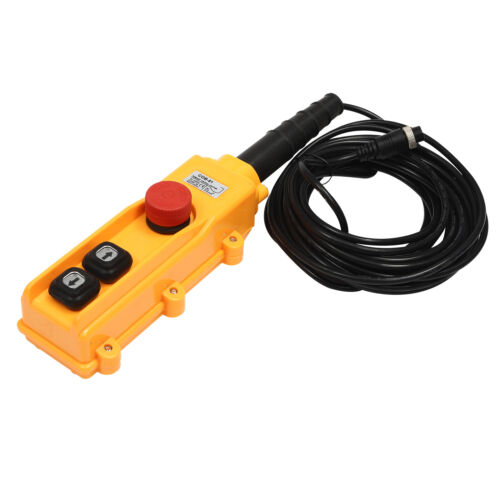 Paranco Elettrico 1500W 500KG Telecomando Senza Fili Verricello Elettrico 7,6M Corda - Foto 10 di 19