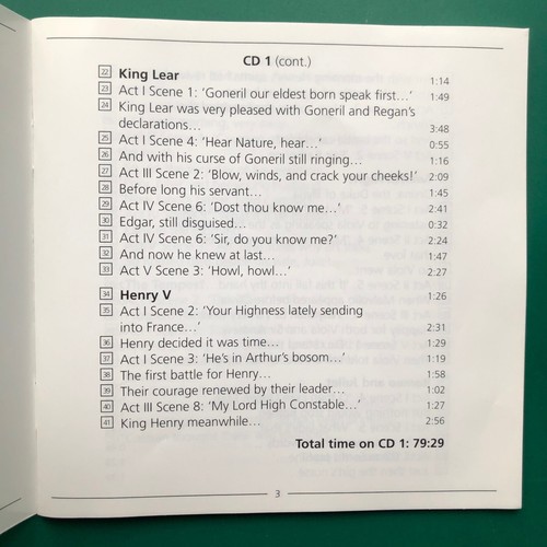 David Timson STORIES FROM SHAKESPEARE 3x CD Boxset Naxos Hamlet Othello Macbeth - Picture 8 of 23