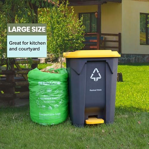 Compost Bags,13 Gallon Food Scrap Bags,50 Count, Kitchen 13gallon,50count - Picture 5 of 8