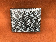 Python Print Leather Men's Bifold Wallet