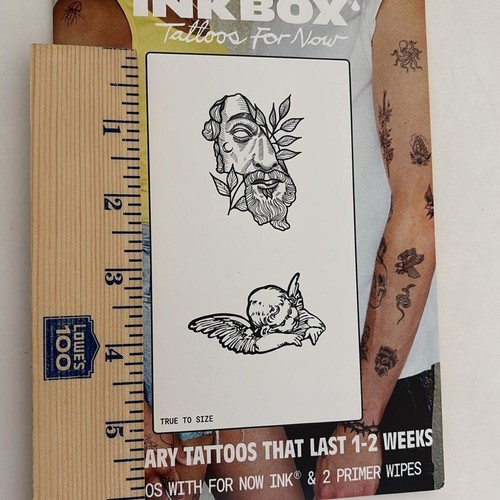 Set of Three (3) Inkbox Temporary Tattoos Last 1-2 Weeks Factory Sealed Nature - Picture 10 of 10