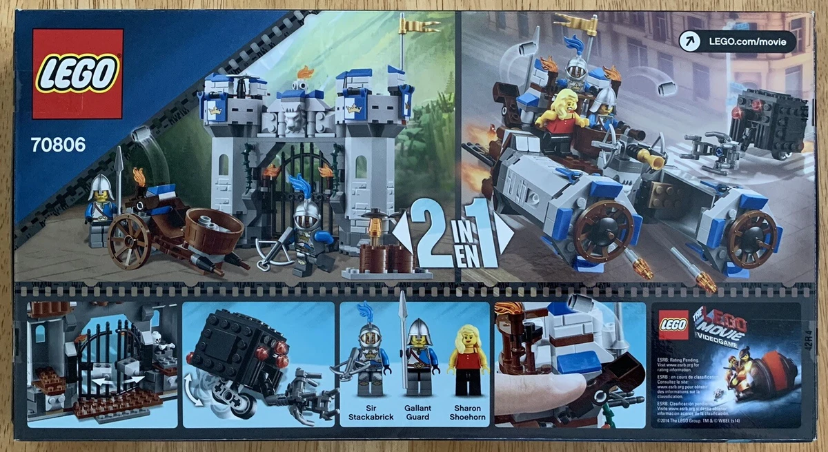LEGO 70806 The LEGO Movie Castle Cavalry New In Factory Sealed