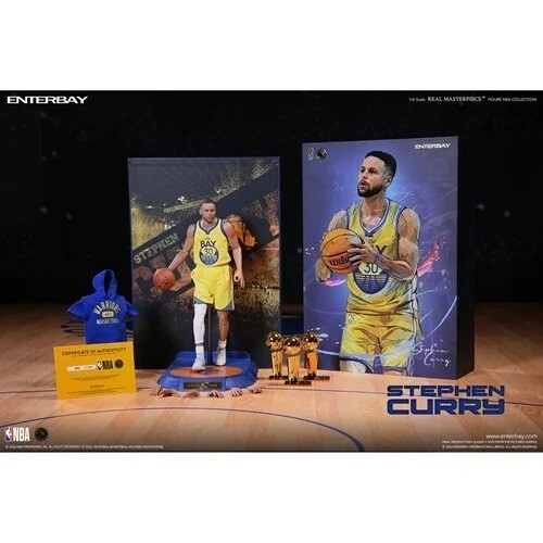 NBA Stephen Curry Real Masterpiece 1:6 Scale Action Figure In STOCK - Picture 1 of 10