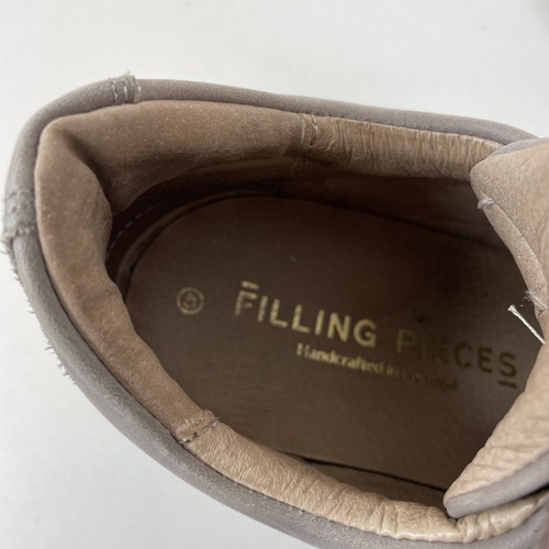 Filling Pieces Low Top Taupe Nubuck Leather Trainers Size EU 43 UK 9 - Picture 8 of 11