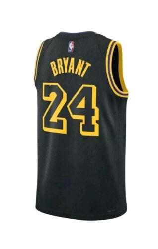 Nike Kobe Bryant Lakers City Edition Swingman Jersey Black Mamba FN7297-010 - Picture 2 of 3