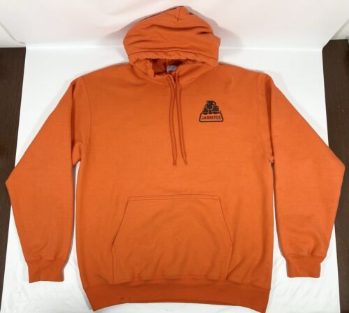 Jarritos Jarri Locos Skate Team Official Los Angeles Orange Black Hoodie Men L - Picture 6 of 15