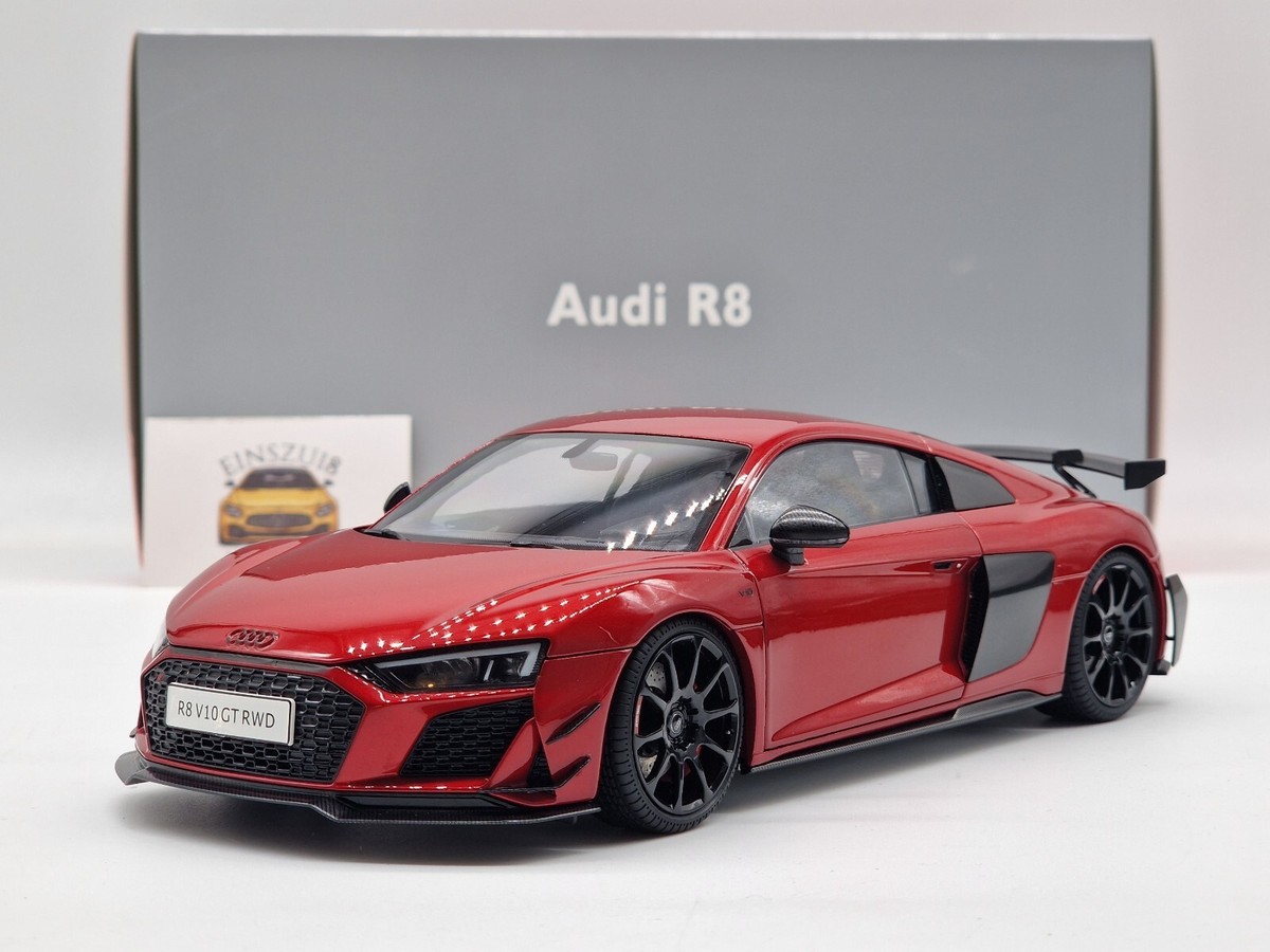 Audi R8 V10 GT RWD Coupé 2021 Metallic Red 1:18 Kengfai • NEU