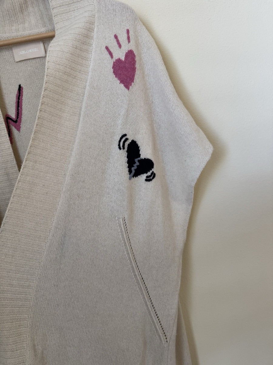Zadig & Voltaire Indiana Jormi Cashmere Cardigan Sweater Zadig & Voltaire Indiana Jormi Cashmere Cardigan Sweater
