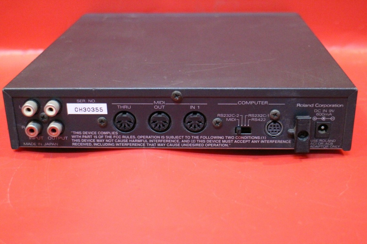 USED Roland SC-55 sc55 mkⅡSound Canvas Module Rack Synth