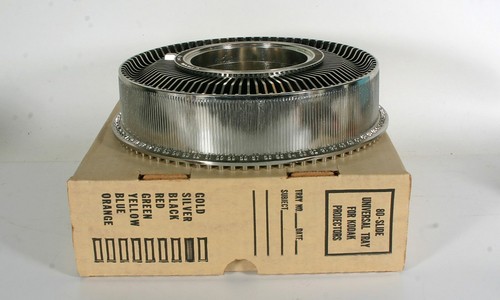 Silver Colored Universal 80 Slide Tray - Picture 2 of 2
