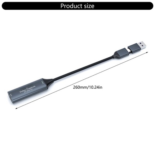 Aluminum 4K60hz Video Capture Card 4K60hz For Type C And USB3.0 Port - Afbeelding 8 van 8