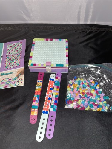 Lego Punkte Armbänder DIY Design Schmuck Basteln Bänder Fliesen Schmuckkästchen - Bild 1 von 4