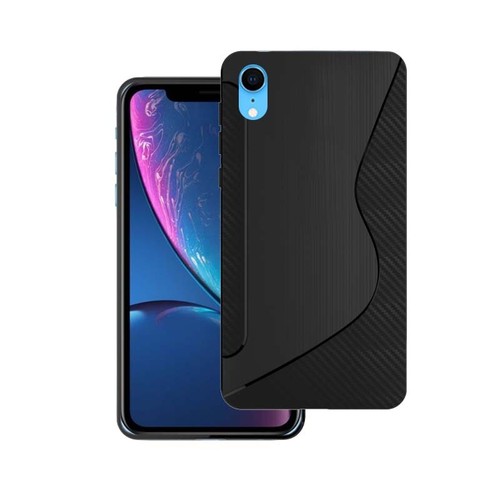 Funda protectora de teléfono con recubrimiento de gel de silicona en varios colores para Apple iPhone XR - Imagen 3 de 6