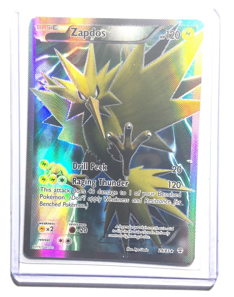 ZAPDOS - 29/83 - XY GENERATIONS - Holo - Pokemon Card - NM