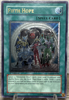 Yugioh Fifth Hope TAEV-EN045 Ultimate Rare 1st Ed LP | eBay