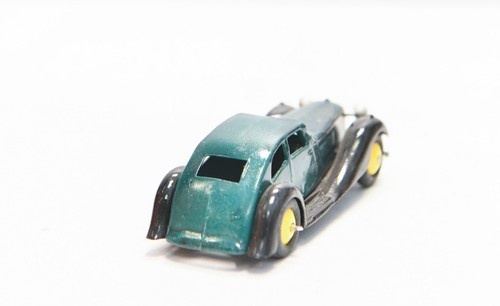 Coche Modelo Rover Streamline Nº 36D Dinky Toys De Colección - Bujes Verdes y Amarillos - Imagen 6 de 7